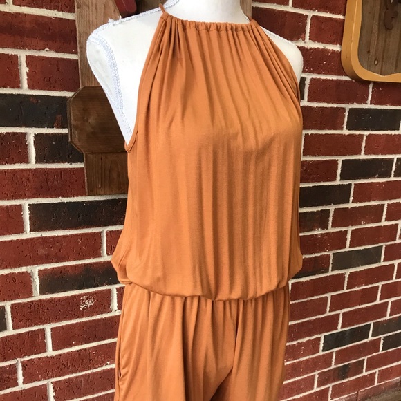 Rust Colored Romper - Picture 3 of 4